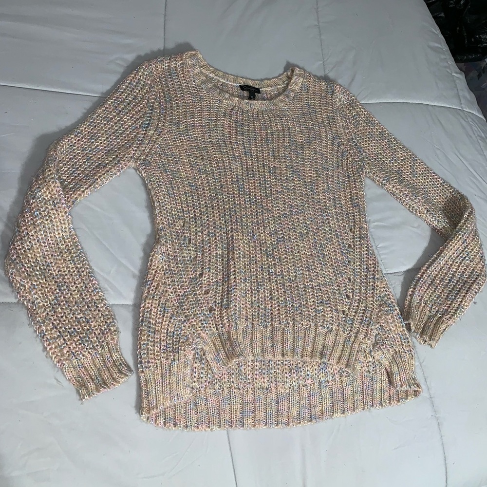 Soft Pastel Multicolor Sweater